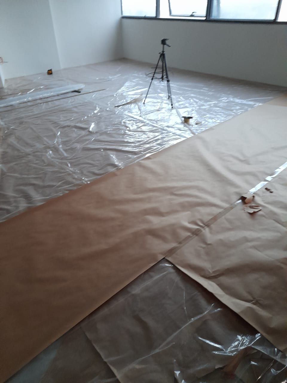 Protection avant travaux de peinture